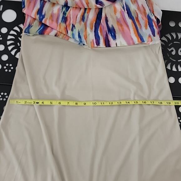 Bar III Sleeveless High-low Mulitcolor Sundress Large - Picture 10 of 12